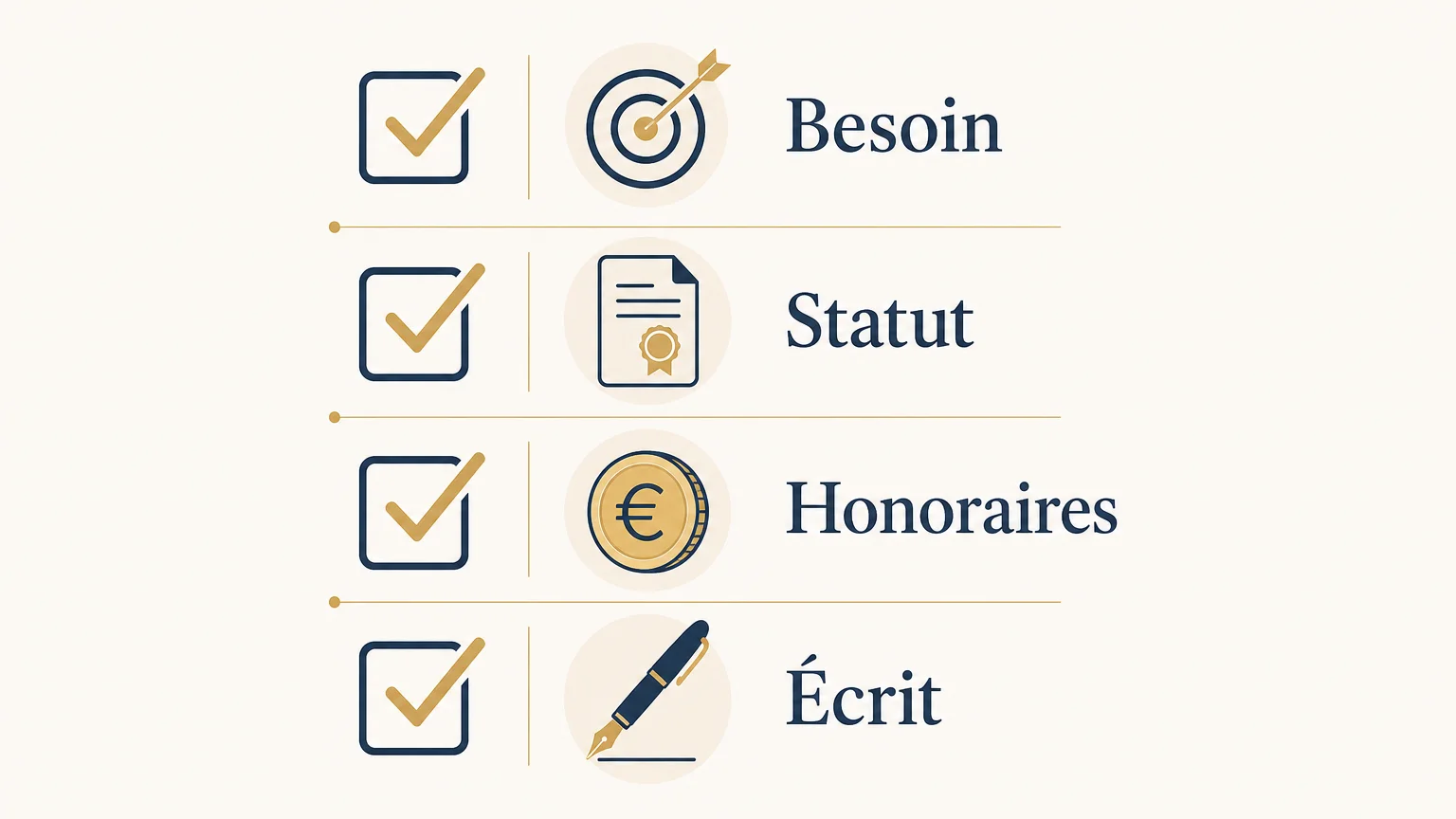 Checklist pour choisir un conseiller fiscal particulier
